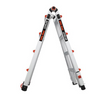 Euro SnapLock Made in USA Alta MT 26 - 6 ft to 24 ft Aluminium Multipurpose ladder - Extra Heavy Duty - Snap Locking - Wheel Kit - Palm buttons