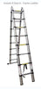 Euro Double Telescopic Aluminium ladder 5M | Stores at 3 feet - Made in USA