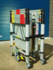 Euro Teletower Telescopic ladder scaffolding 3.2m - Built in Lockable wheels - Stabilizer - Height leveler - Platform with Trap door Worlds most compact scaffolding - Light & Portable