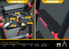Euro Compacto Telescopic step ladder 5 feet - Stores at 2.4 ft - Ultra Portable - Tool Tray - 10x Stronger Zero Flex technology – Black Anodised Aluminium - Anti Skid Rubber Feet Aluminium Ladder  (Hand Rail, Tool Tray)
