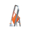 Euro Household Aluminium 7 Step ladder  - Made in Usa - Orange - Ultra light weight
