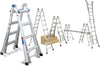Werner USA MT Series Model 17 - 4ft to 17ft Aluminium Step ladder Multi folding 24 in 1