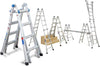 Werner USA MT Series Model 13 - 3ft to 12ft Aluminium Step ladder Multi folding 24 in 1